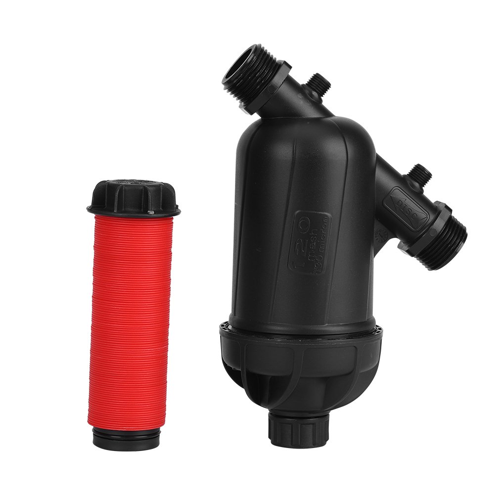 120 Mesh 130 Micron Disc Filter for Drip Irrigation - Premium Water Filtration for Garden, Lawn & Household Use | Perfect for Sprinkler Systems, Hydroponics & Agricultural Watering