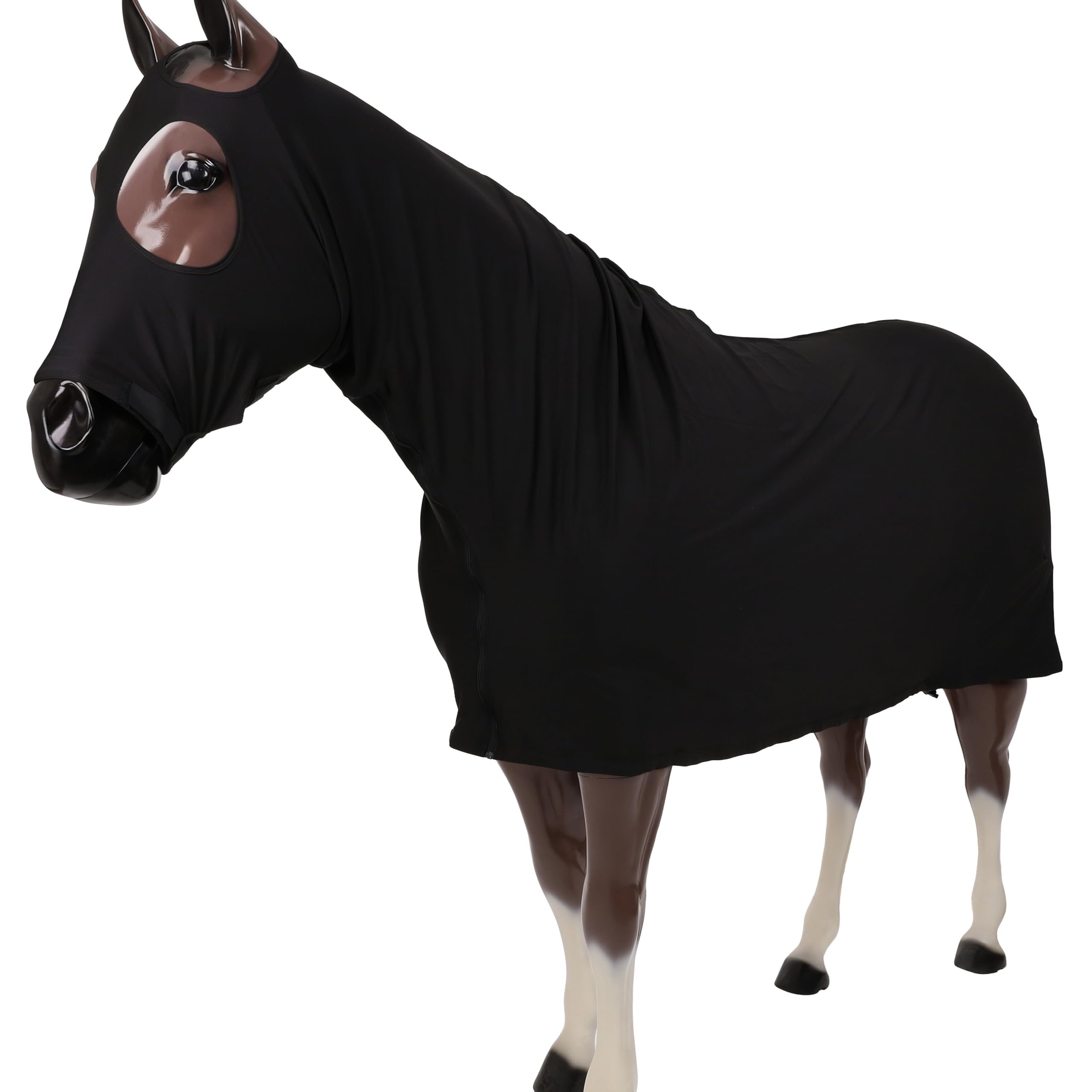 Showman Full Body Slinky with Zipper - Stretchy & Sexy Costume for Halloween, Cosplay, and Burlesque Performances