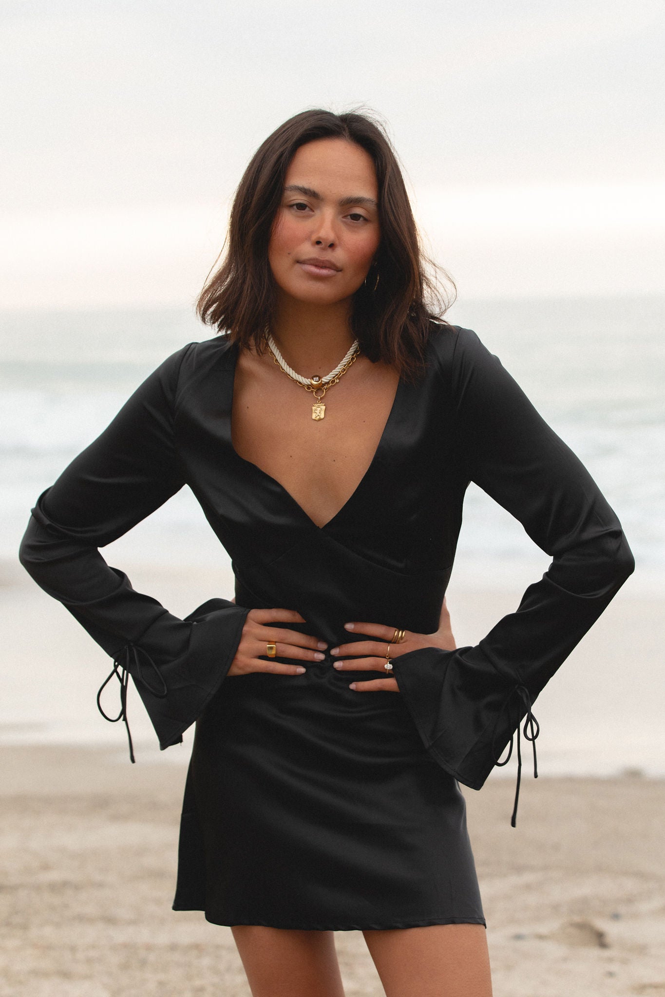 Be Mine Woven Satin Mini Dress - Elegant Party & Cocktail Dress for Women | Perfect for Date Night, Wedding Guest & Special Occasions