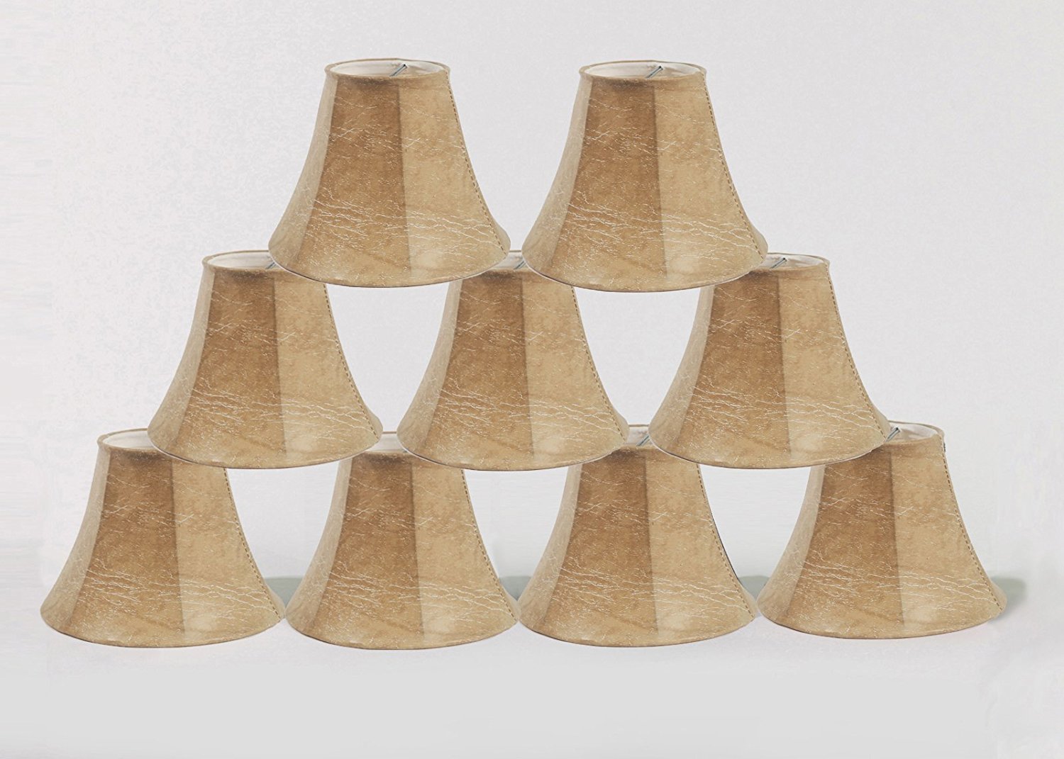 Faux Leather Chandelier Mini Lamp Shade - 5
