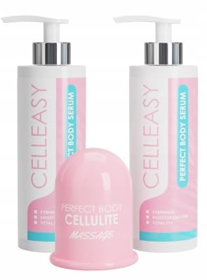Celleasy Perfect Body Serum - Anti-Cellulite Slimming Cream 200ml (2 Pack) for Firming & Toning Skin - Use After Shower or Before Bed for Best Results