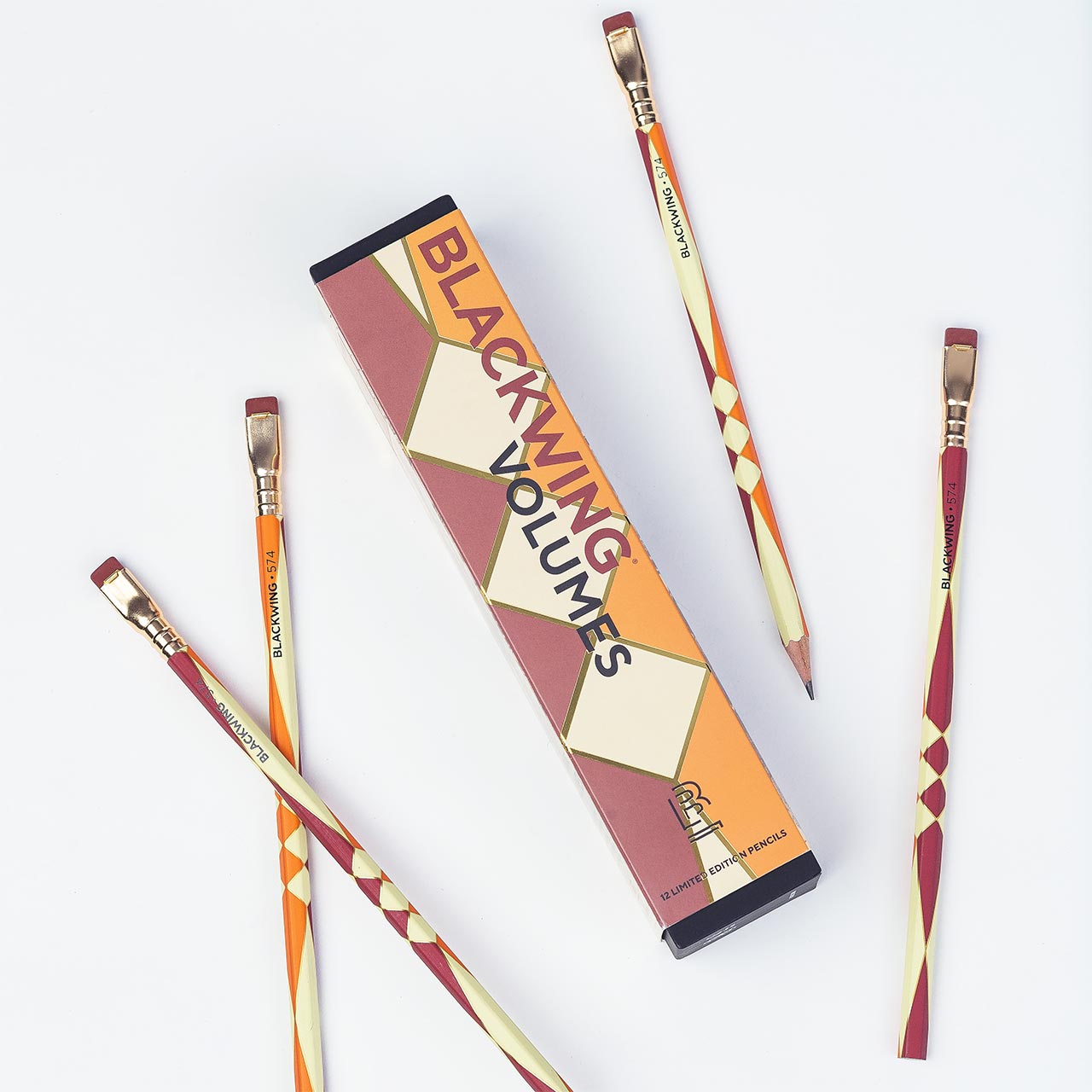 Premium Blackwing 574 Pencils (Set of 12) - Smooth Writing & Sketching for Artists, Students & Professionals - Perfect for Drawing, Note-Taking & Creative Work