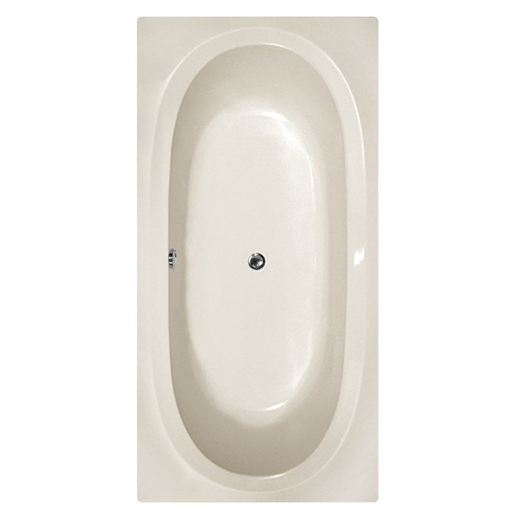 Air Tub Designer Collection Caribe Drop-In Biscuit Rectangle 8-Jet Gelcoat Bathtub - 72 x 36 x 18.75 Inches - Perfect for Luxury Bathrooms & Spa Retreats