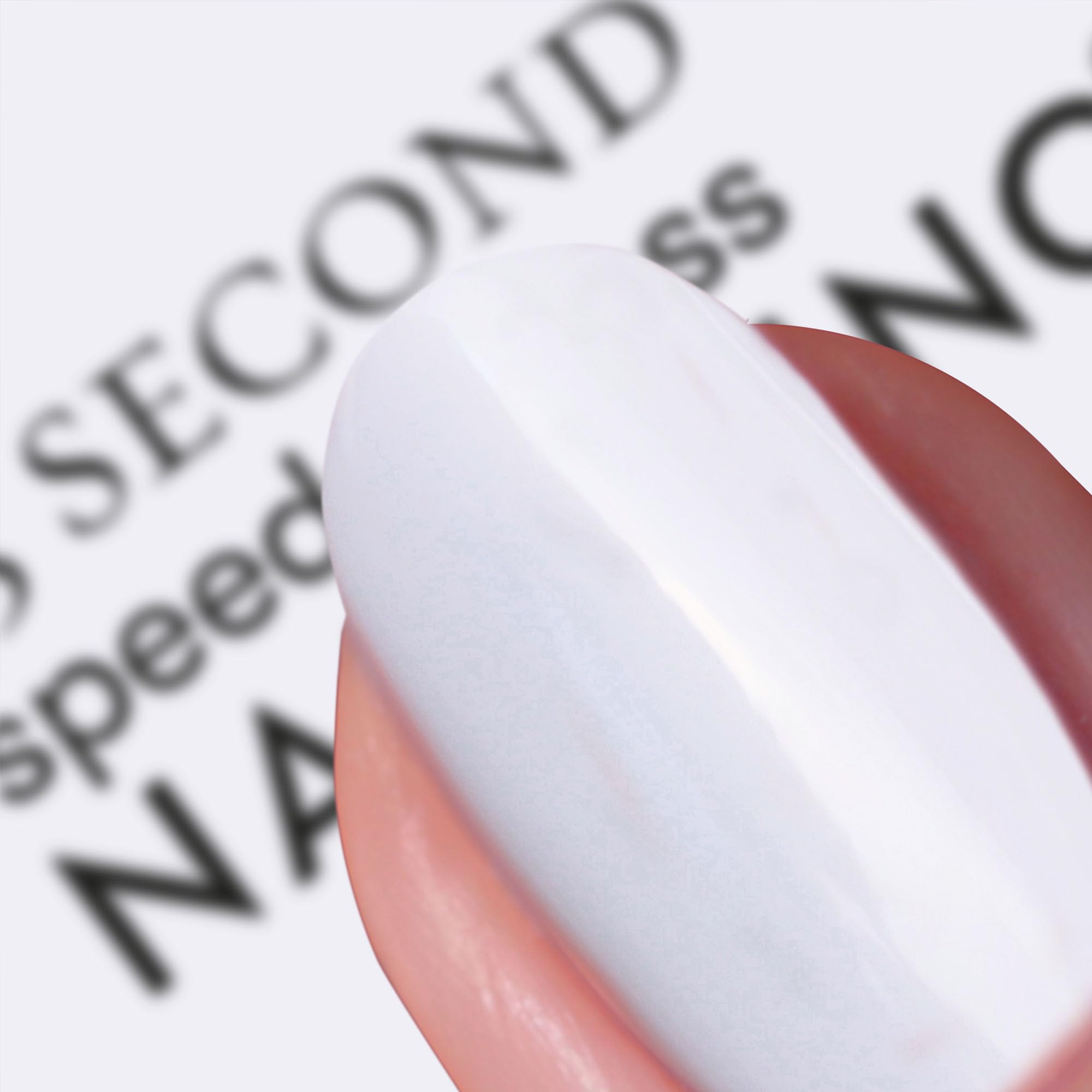 Nails Inc 45 Second Speedy Gloss Nail Polish - Willa White Shade | Quick-Dry High Shine Finish for Salon-Quality Manicures at Home | Perfect for Everyday Wear, Special Occasions & Nail Art Designs