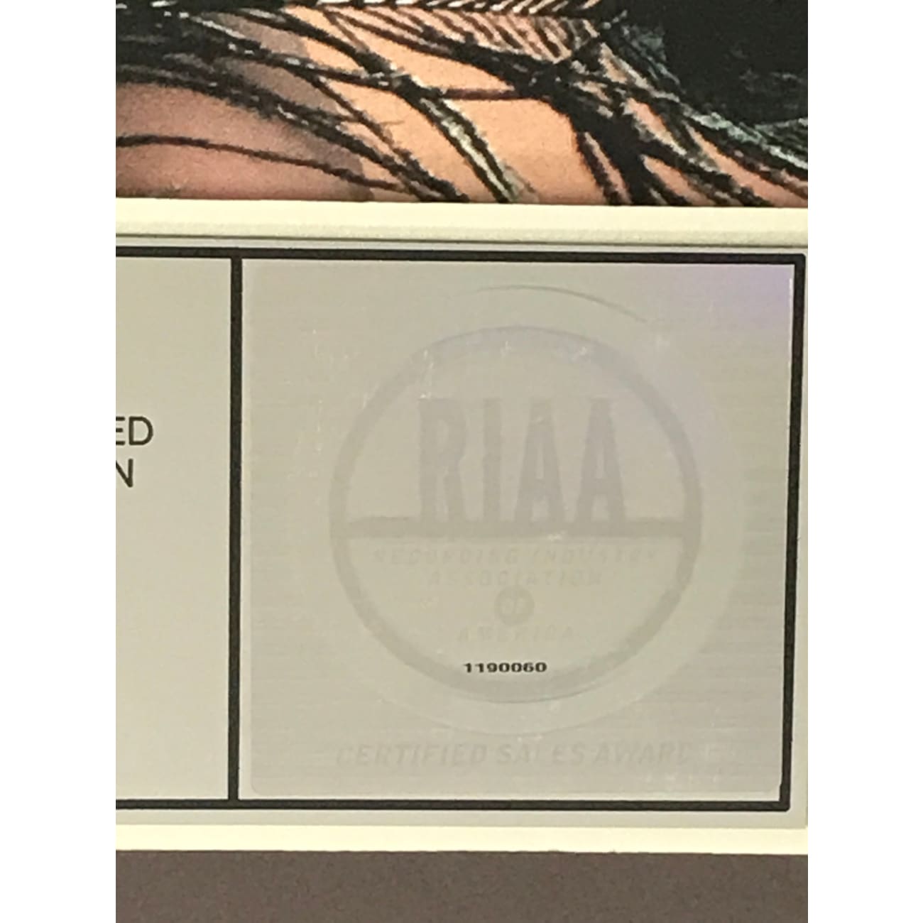 India Arie Acoustic Soul RIAA Platinum Album Award - Certified Music Collectible for Fans & Display - Perfect for Home Decor, Music Room, or Gift for Soul Music Lovers