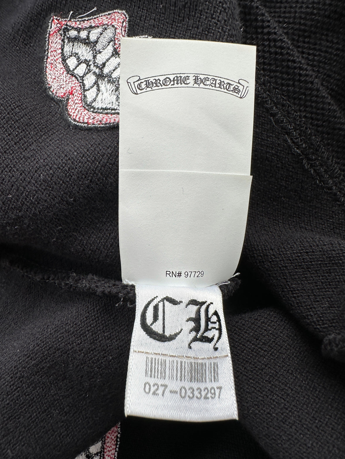 Chrome Hearts Matty Black Chomper Polo T-Shirt for Men | Premium Cotton Streetwear Fashion | Perfect for Casual Outings & Nightlife