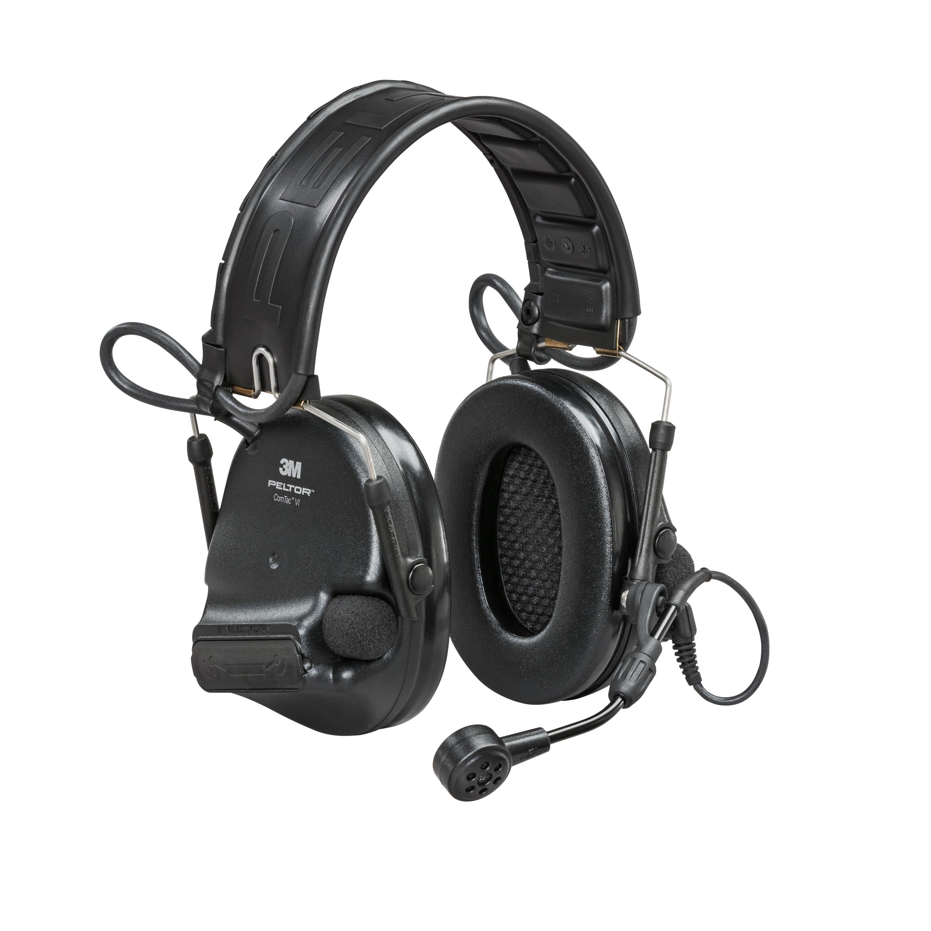Peltor ComTac VI Tactical Headset - Noise Cancelling Hearing Protection with Gel Earcups & ARC Mounts (Multiple Colors & Models) - Ideal for Shooting, Hunting & Military Use