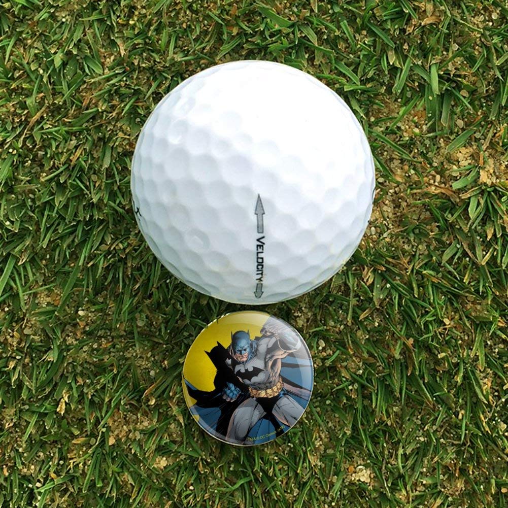 Batman Golf Hat Clip with Magnetic Ball Marker - DC Comics Character Accessory for Golfers | Perfect for Golf Tournaments, Casual Play & Superhero Fans