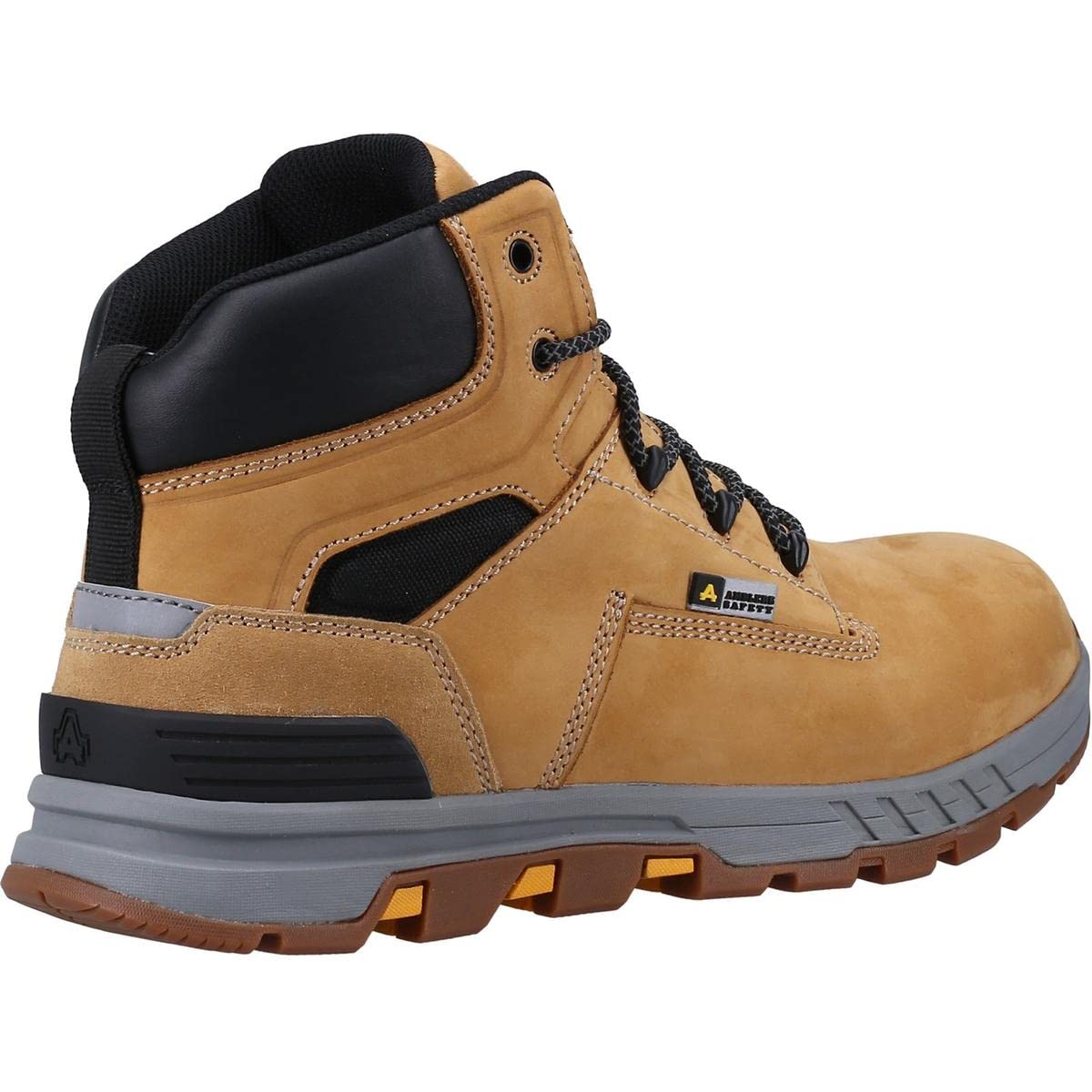 Amblers Safety 261 Men's Steel Toe Work Boots - Waterproof & Slip Resistant for Construction, Warehouse & Outdoor Work