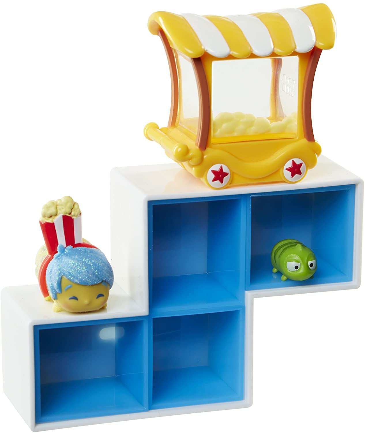 Disney Tsum Tsum Fun At The Movies Basic Display Playset - Blue Collectible Toy Set for Kids & Disney Fans | Perfect for Playtime, Movie Nights & Disney Themed Parties
