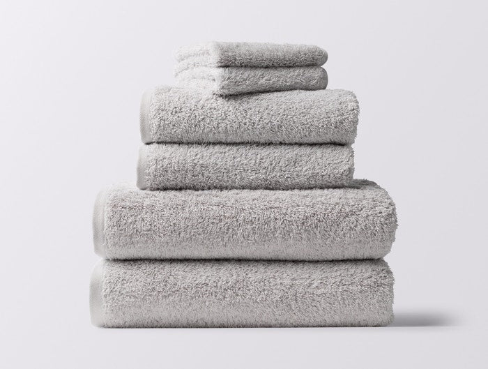Organic Cotton Cloud Loom Bath Towels & Bath Mat Set - Ultra Soft, Absorbent & Eco-Friendly for Spa, Bathroom & Luxury Home Decor