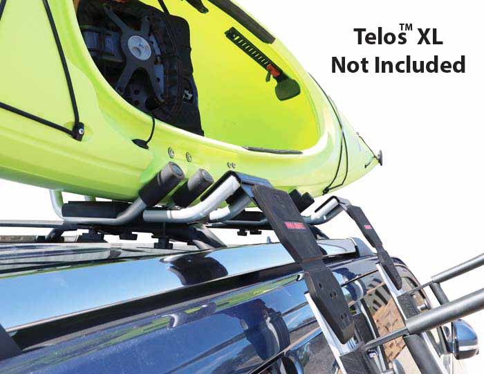 Malone Telos XL Universal Roof Rack Adapter - Heavy Duty Car Top Carrier for Kayaks, Bikes, Cargo Boxes | Perfect for Road Trips, Camping & Outdoor Adventures
