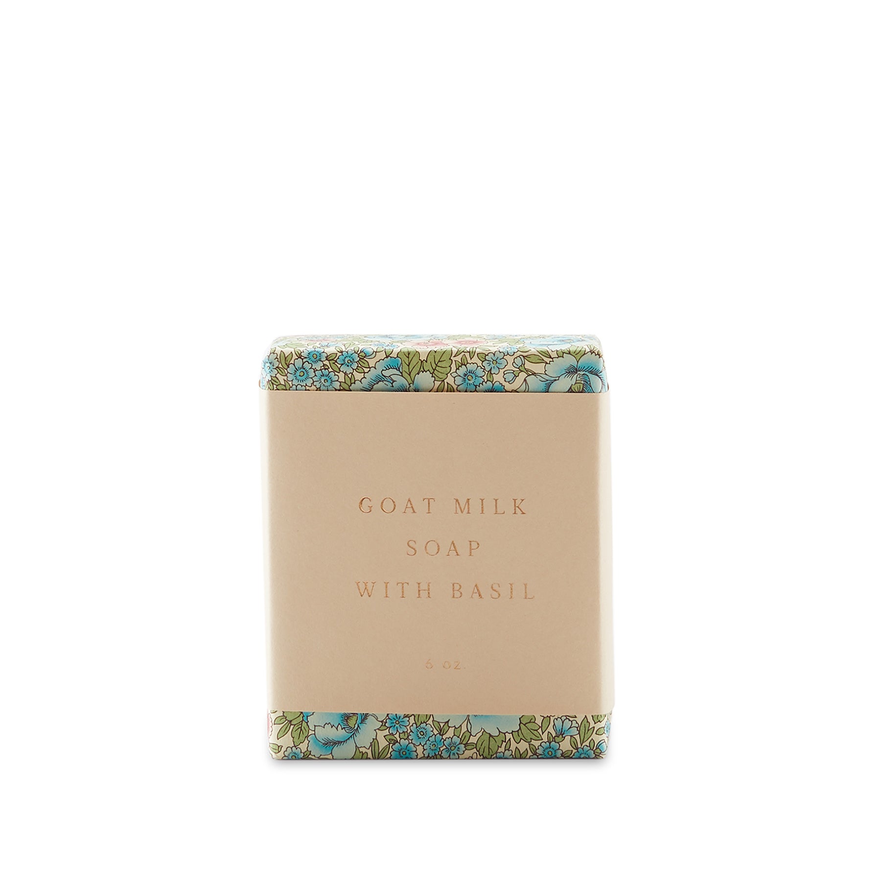 Natural Goat Milk & Basil Soap Bar - Moisturizing Handmade Soap for Dry & Sensitive Skin | Perfect for Daily Cleansing, Gift Sets & Spa Days