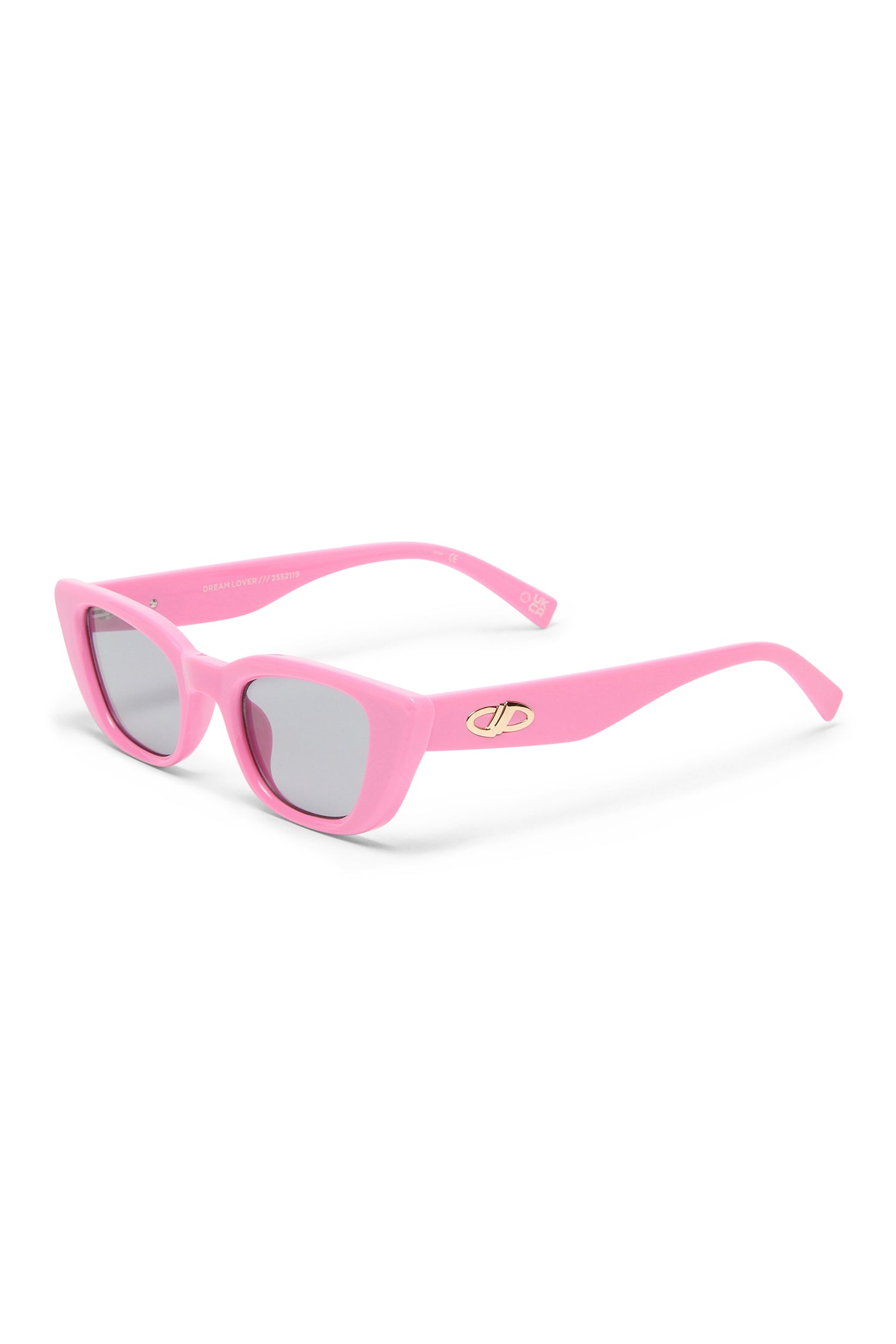Le Specs Pink Cat Eye Sunglasses for Women - Retro Vintage UV Protection Shades - Perfect for Beach, Driving & Summer Fashion