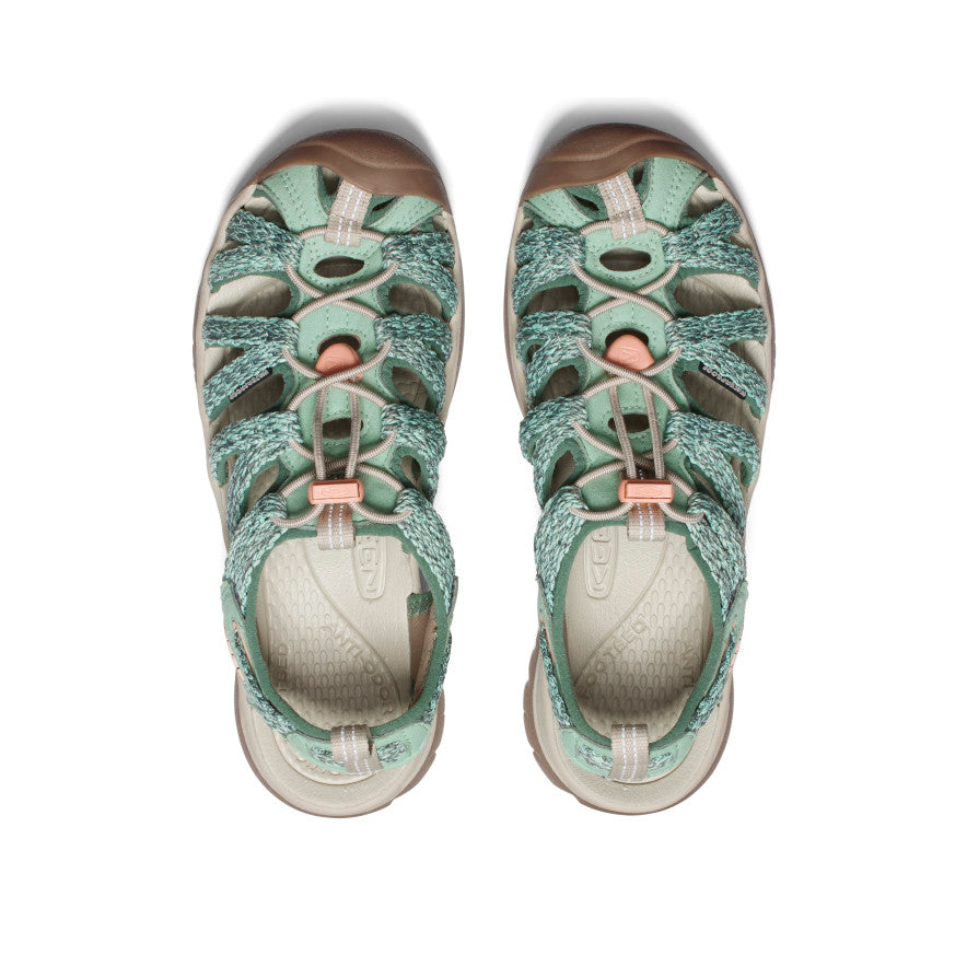 Women's Whisper Running Shoes - Granite Green & Peach Parfait | Lightweight Comfort for Jogging, Gym Workouts & Daily Wear