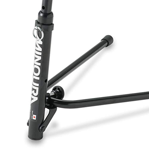 Minoura Bike Display & Storage Stand - Wall Mounted Bicycle Rack for Indoor Bike Storage & Garage Organization - Perfect for Road Bikes, Mountain Bikes & Cycling Gear