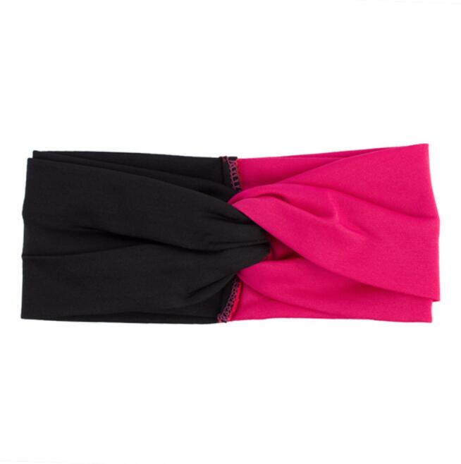 Women's Elastic Twist Turban Headband - Soft Stretchy Yoga Headwrap for Sports, Workouts & Everyday Style - Hair Accessories for Women & Girls