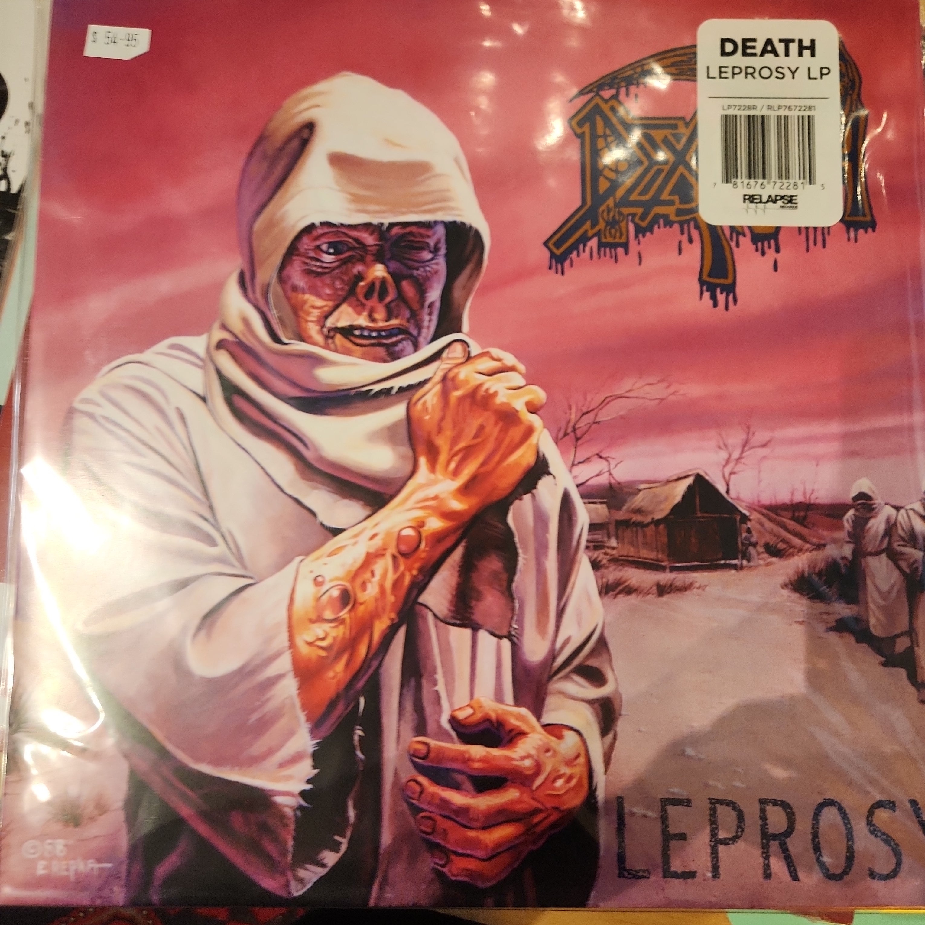 Death Leprosy Vinyl LP - Classic Death Metal Album for Collectors & Music Enthusiasts | Perfect for Home Listening & Vinyl Collections