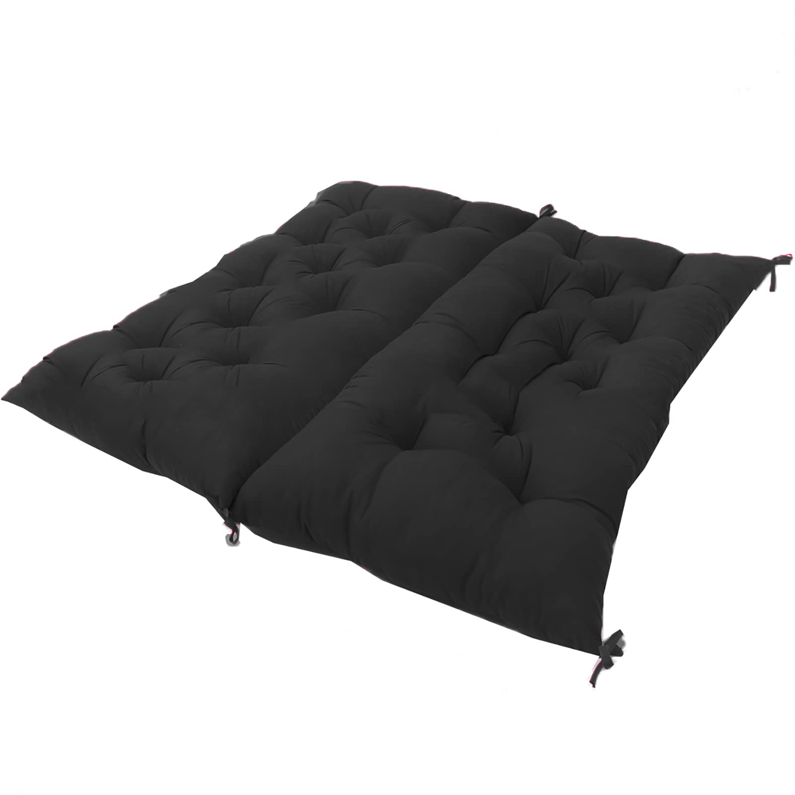 Waterproof Outdoor Swing Replacement Cushions for 2-3 Seater Bench - Thick Backrest Cushion for Porch, Garden & Patio - Durable Wicker Lounger Pad & Recliner Sofa Mat - Perfect for Relaxing in Backyard, Deck or Sunroom