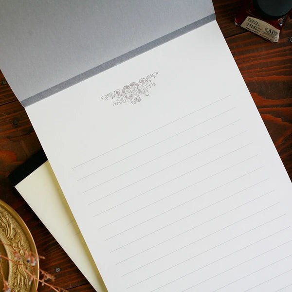 Vintage Style Lined Notebook - Retro Pattern Series for Writing & Note Taking | Kohunkan Kappansho | Perfect for Journaling, School, Office & Creative Projects