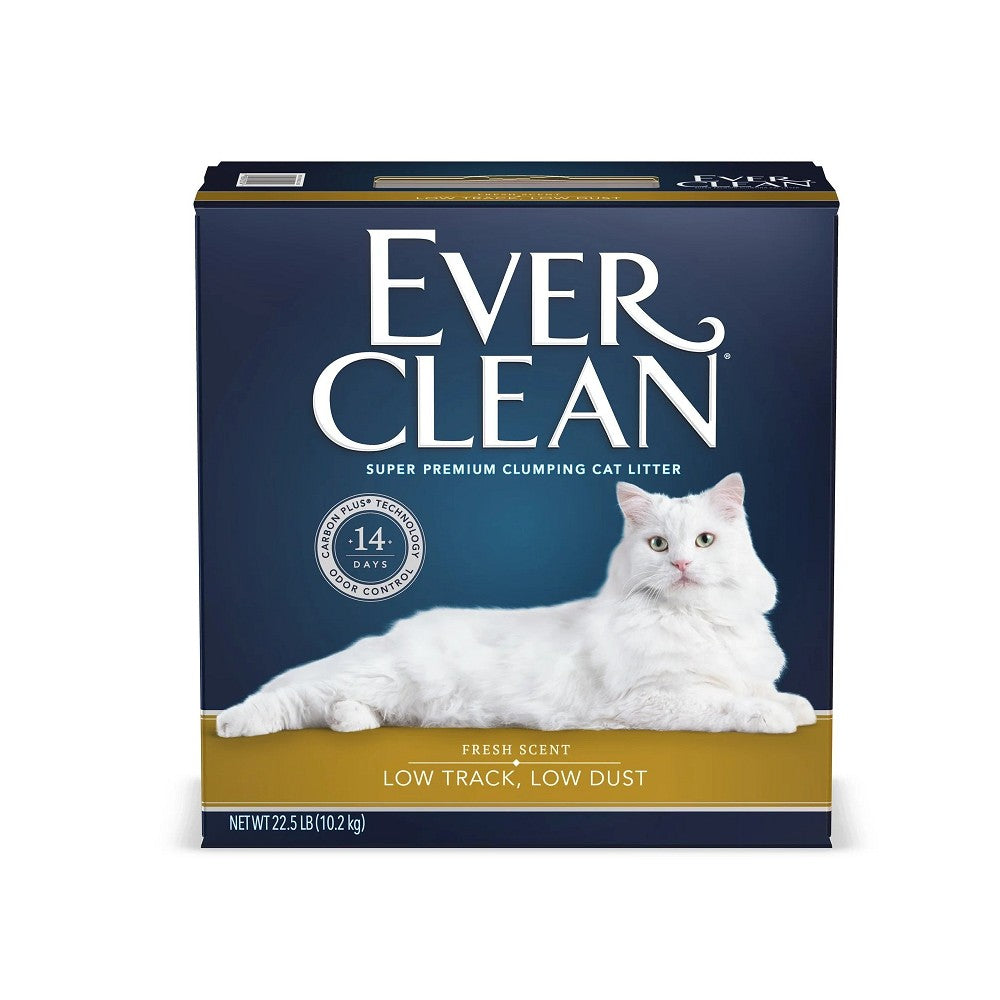 Low Dust Low Tracking Cat Litter - Premium Odor Control Clumping Clay Litter for Indoor Cats | Ideal for Multi-Cat Households & Small Spaces