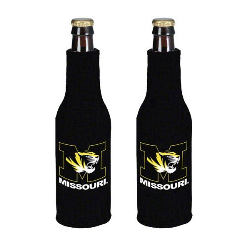 Missouri Tigers Insulated Bottle Cooler 2-Pack - Keep Drinks Cold for Tailgating, Camping & Outdoor Adventures