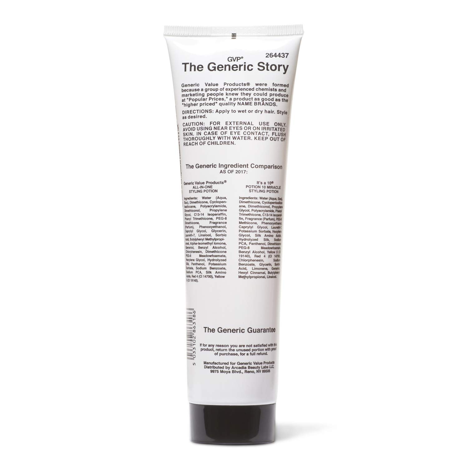 All-in-One Styling Potion for Hair - Detangles, Reduces Frizz, Adds Softness & Shine - Lightweight Formula (5 Oz) - Perfect for Daily Hair Care & Frizz Control