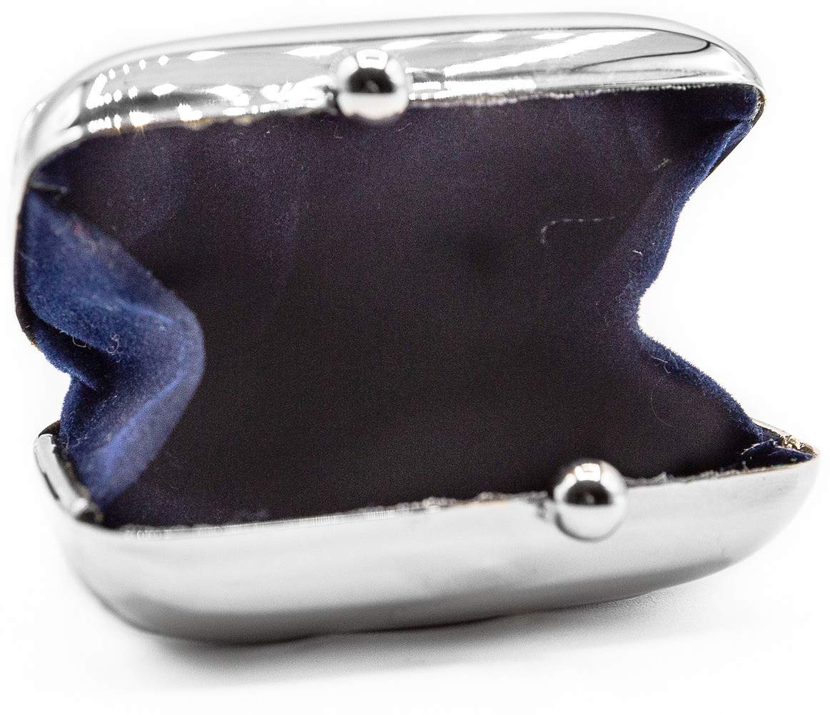 Silver Classic Purse-Shaped Pill Box - Portable Travel Medicine Organizer with Large Compartment | Perfect for Daily Medication, Travel Essentials & Emergency First Aid Kit