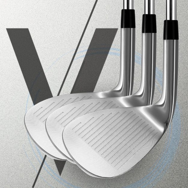 Lazrus Premium Milled V Wedges Golf Club Set - 52°, 56°, 60° Loft - Forged Wedges for Short Game & Bunker Shots - Perfect for Golfers Seeking Precision & Spin Control on the Course
