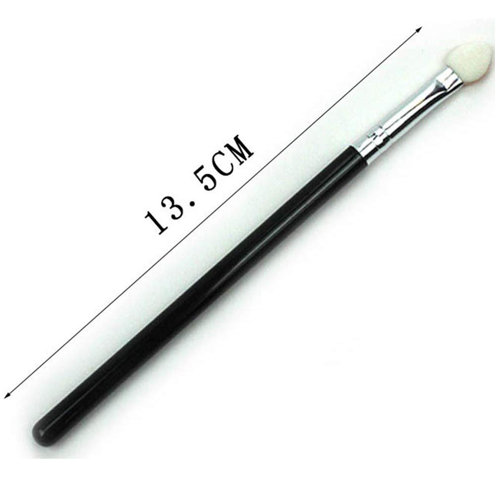 10Pcs Double-End Eyeliner Brush Set - Eye Shadow & Makeup Tools for Professional Artists
