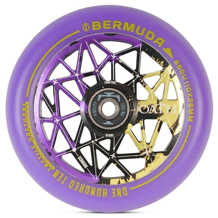 Oath Bermuda 110mm Skateboard Wheels - High Performance for Street and Park Skating
