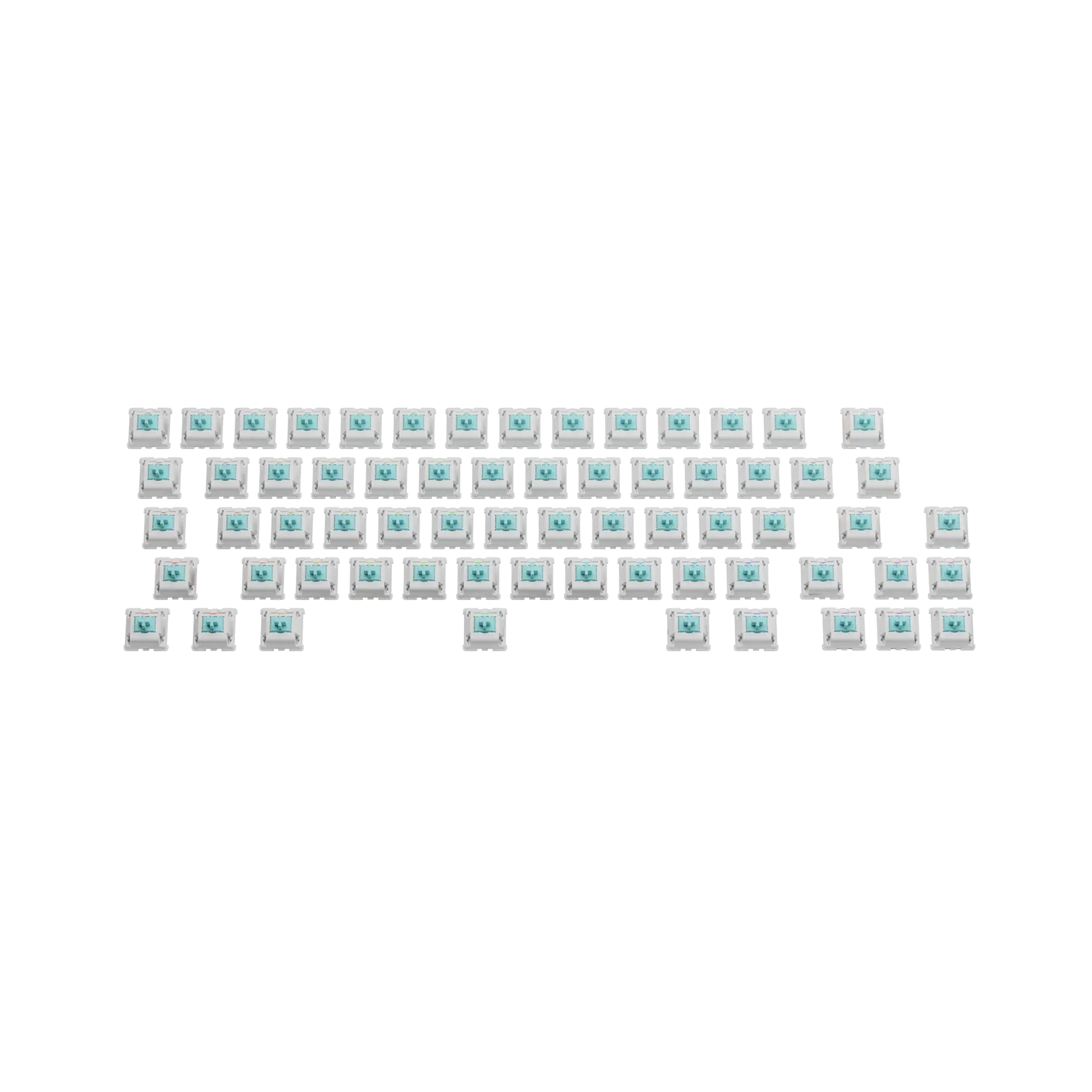 Glorious Lynx Linear Switches - 65g Actuation Force, MX Style, ANSI Layout - Perfect for Gaming, Typing & Mechanical Keyboard Enthusiasts