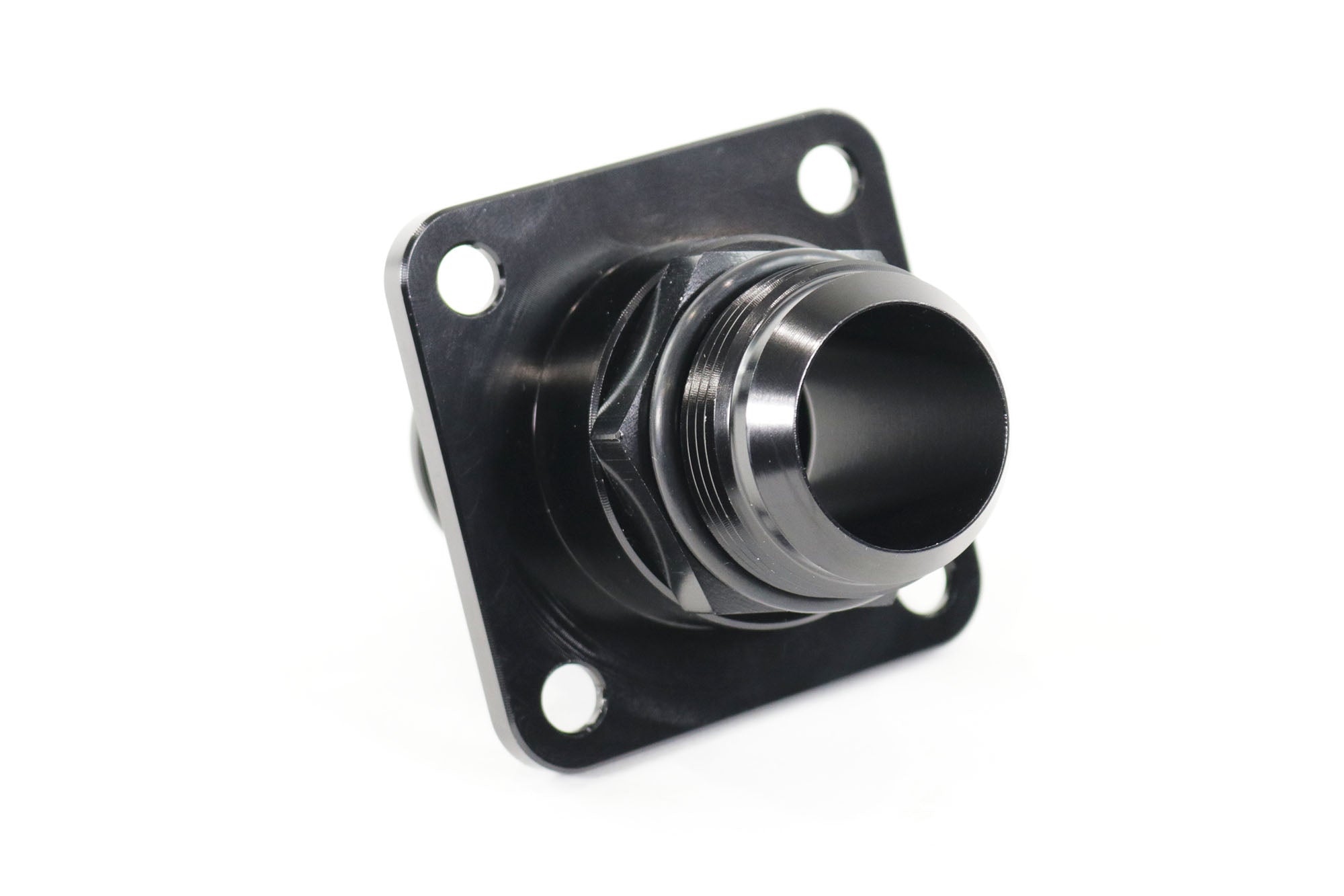 High-Performance Billet Single Firewall Pass Thru 20 ORB Fitting - Universal Intercooler, PCV Burn Down & Turbo System Upgrade - Perfect for Automotive & Racing Applications