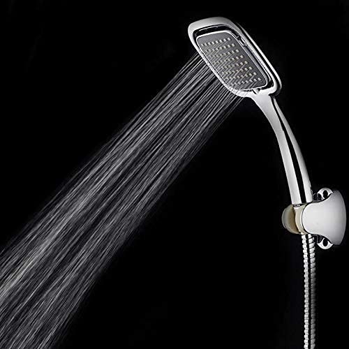 High Pressure Shower Head Set with Handheld Shower & 1.5m Hose - Adjustable Rainfall & Massage Modes for Bathroom, Spa, and Pet Washing