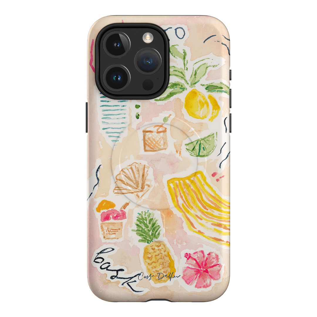 Stylish Summer Pattern Phone Case - Trendy Floral Design for iPhone & Samsung - Perfect for Beach, Vacation & Outdoor Activities