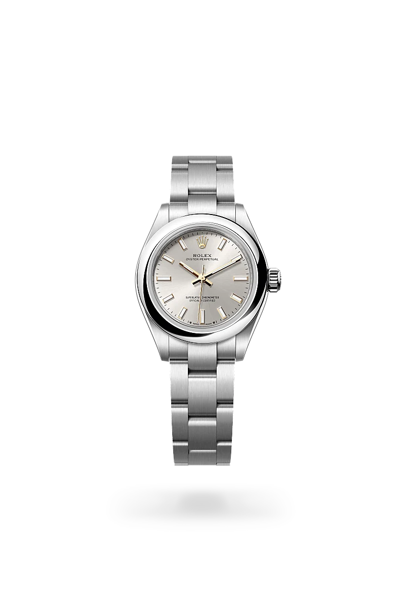 Rolex Oyster Perpetual 28mm Women's Watch in Oystersteel - Model M276200-0001 | Luxury Timepiece for Business & Formal Occasions | Richter & Phillips Jewelers