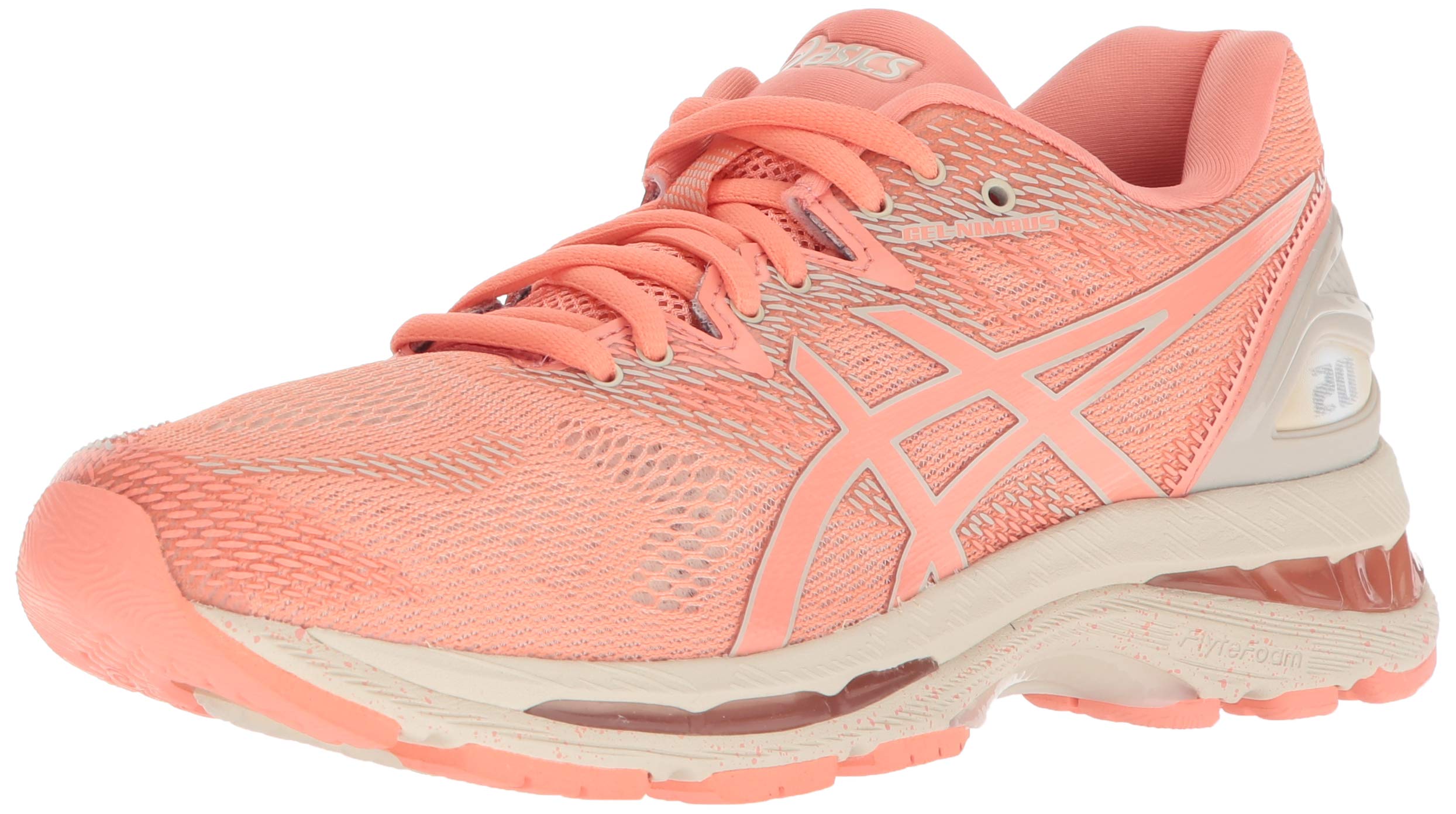 ASICS Women's GEL-Nimbus 20 Running Shoes - Lightweight Cushioned Sneakers for Jogging, Gym Workouts & Daily Walking | Breathable Mesh Comfort for Women Runners