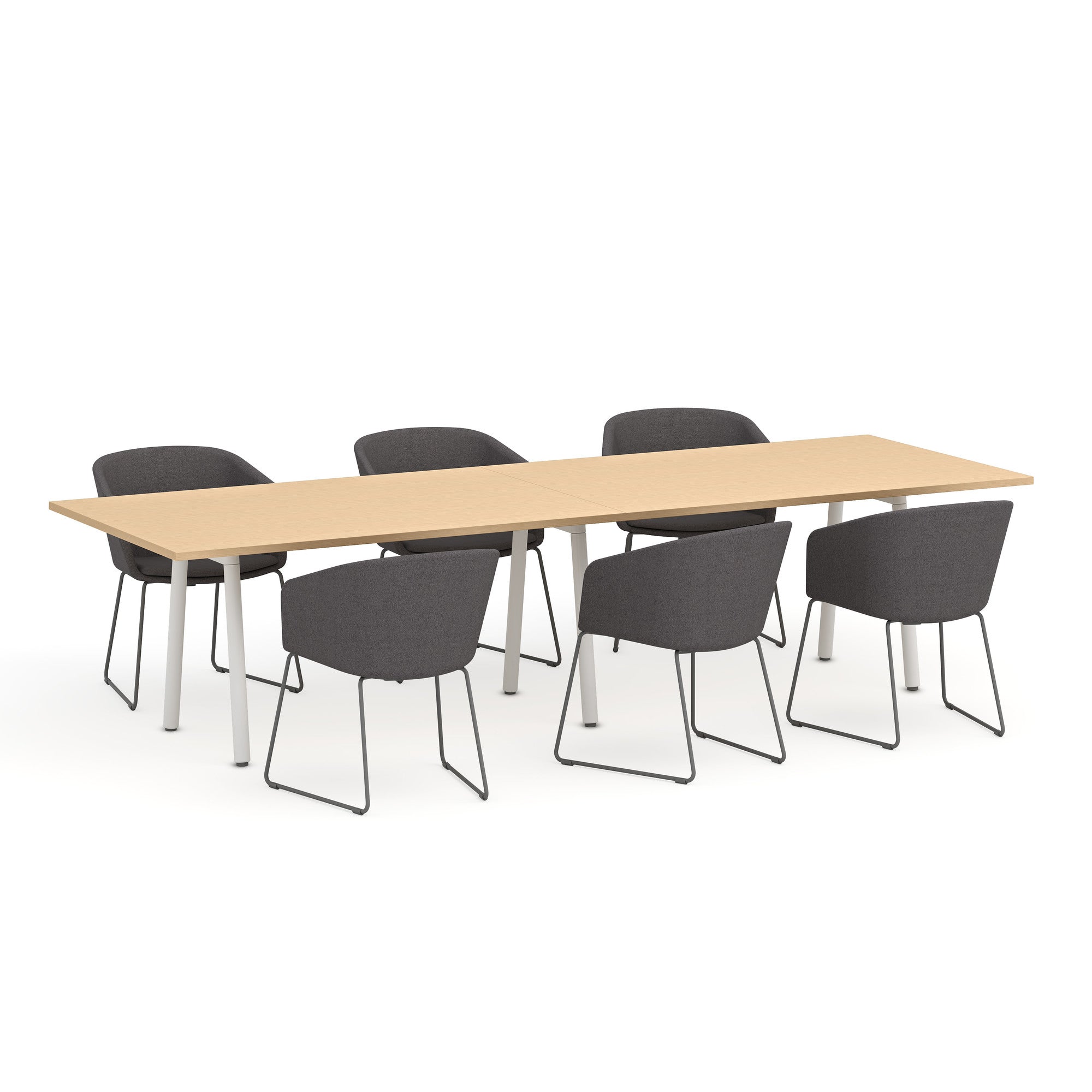 Premium Series A Conference Table - Modern Office Meeting Table for Boardrooms & Executive Meetings - Ideal for Corporate Offices, Business Meetings & Professional Workspaces
