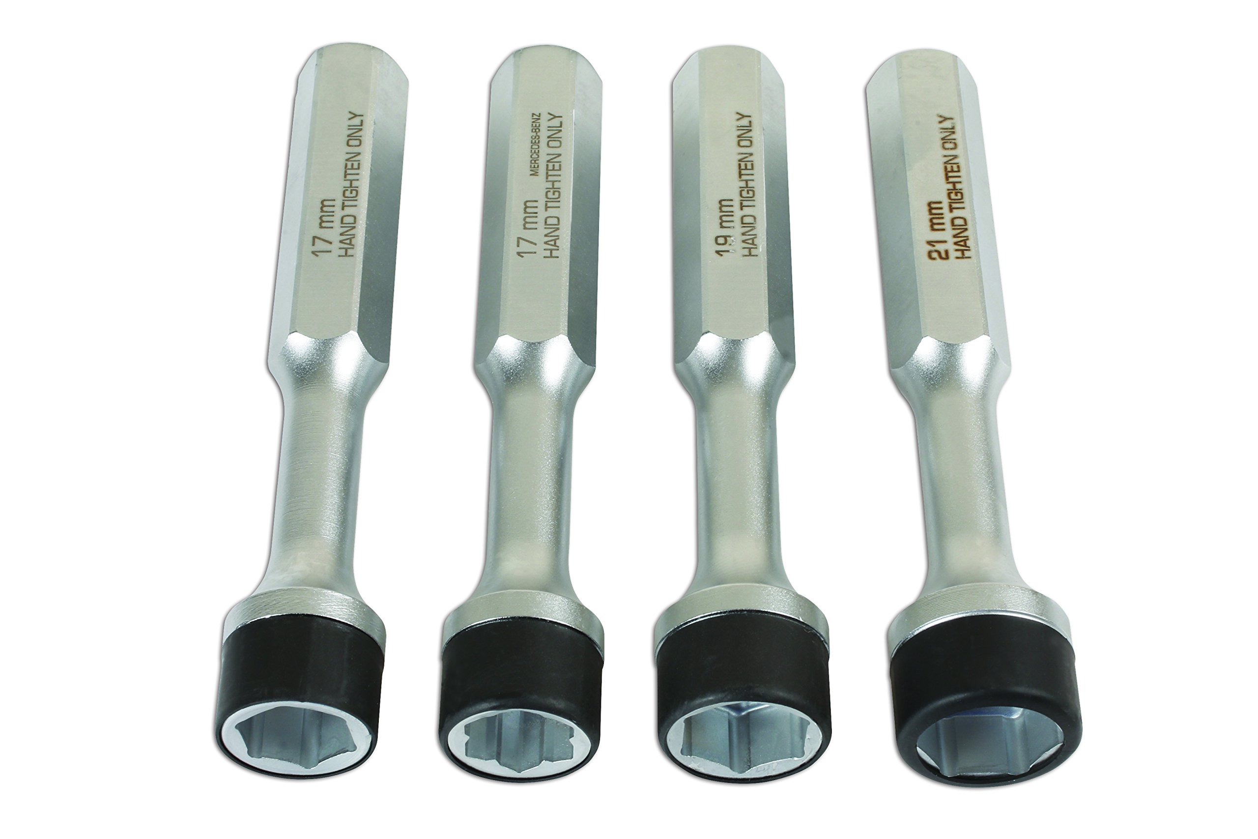 Laser 7037 4-Piece Wheel Nut Wrench Set - Heavy Duty Lug Nut Remover for Cars, Trucks & SUVs - Perfect for Tire Changes, Roadside Emergencies & Auto Repairs