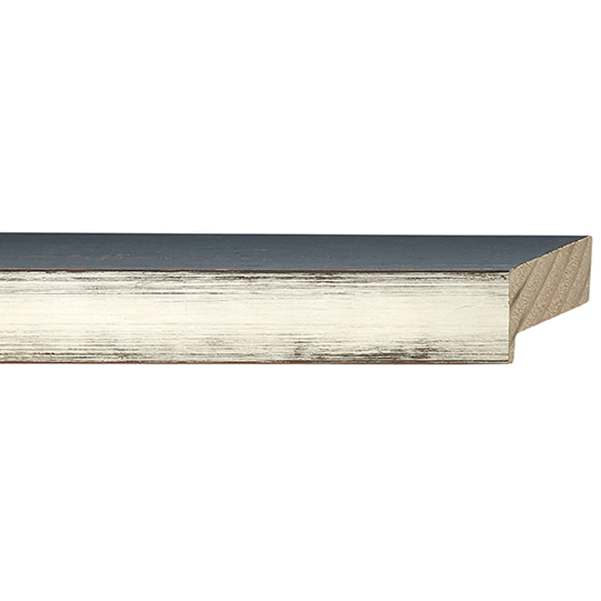 15x13 Inch Shadow Box Frame - Brushed Rustic Silver Display Case with 1.5