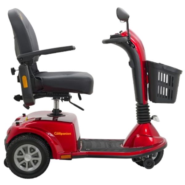 Golden Technologies Companion GC240 3-Wheel Mobility Scooter - Lightweight, Compact & Easy to Maneuver for Seniors & Adults - Perfect for Indoor & Outdoor Use, Shopping Malls, Parks & Travel