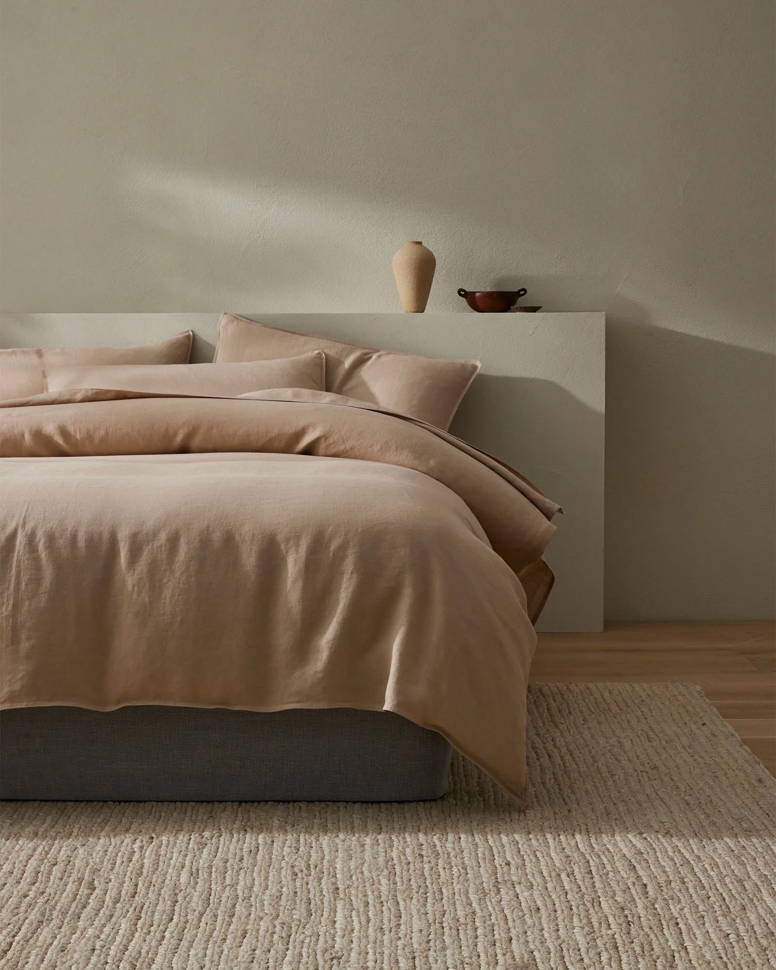 Ravello Quilt Cover Shell - Luxury Soft Bedding Set for Queen & King Size - Perfect for Home, Hotel, and Airbnb Decor