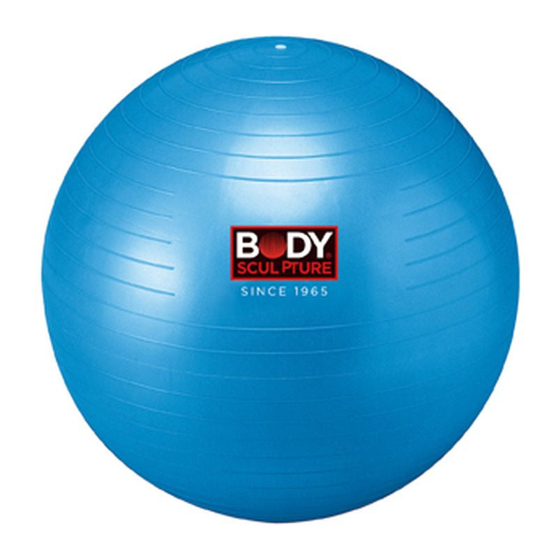 Body Sculpture 55cm Anti-Burst Exercise Ball for Yoga, Pilates & Home Workouts - Premium Stability Ball for Fitness Training & Physical Therapy