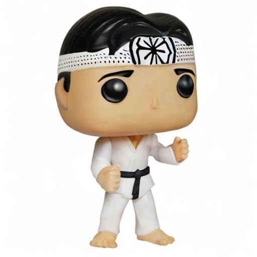 Funko Pop! The Karate Kid Daniel LaRusso Vinyl Figure - Collectible Toy for Fans, Perfect for Display & Gifts - Movie Night, Pop Culture Decor, Nostalgic Collecting