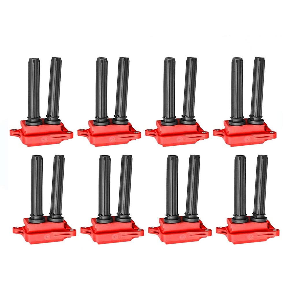 HOMU 8PCS Ignition Coil Set Compatible with 56029129AF 78051355J08 5C1569 UF504 56029129AB 68060346AA 521828 56029129AA - Perfect for Engine Performance & Auto Repair