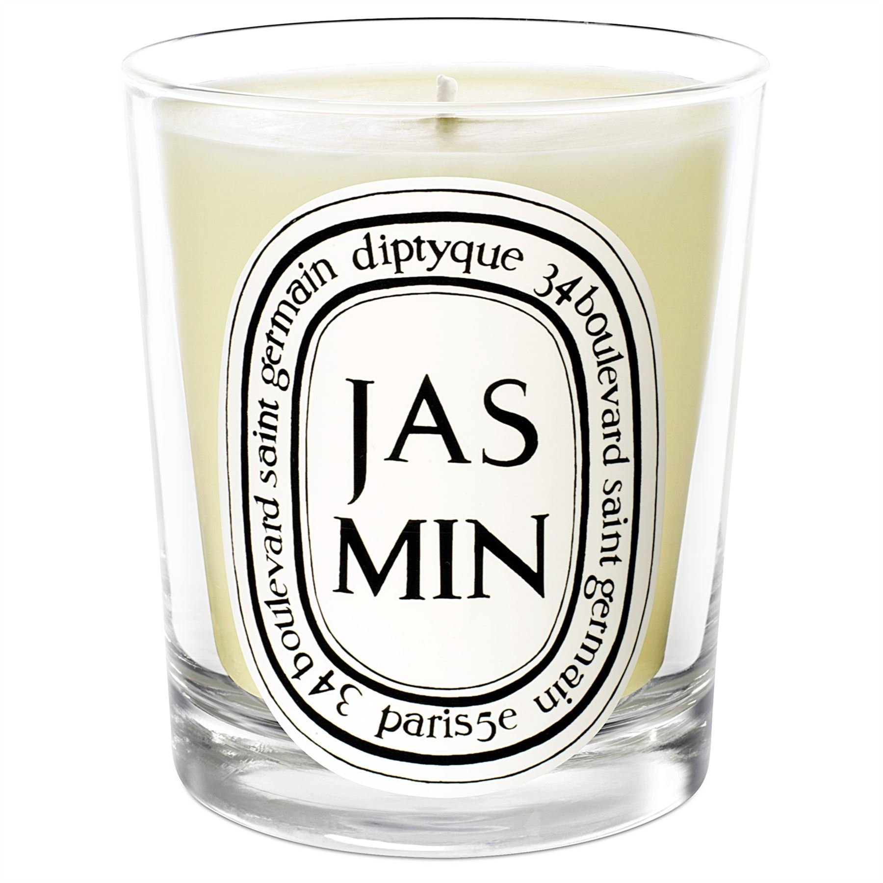 Diptyque Jasmin Scented Candle 190g - Luxury Home Fragrance for Relaxation & Romantic Ambiance