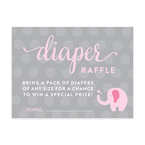 Cards Diaper Raffle