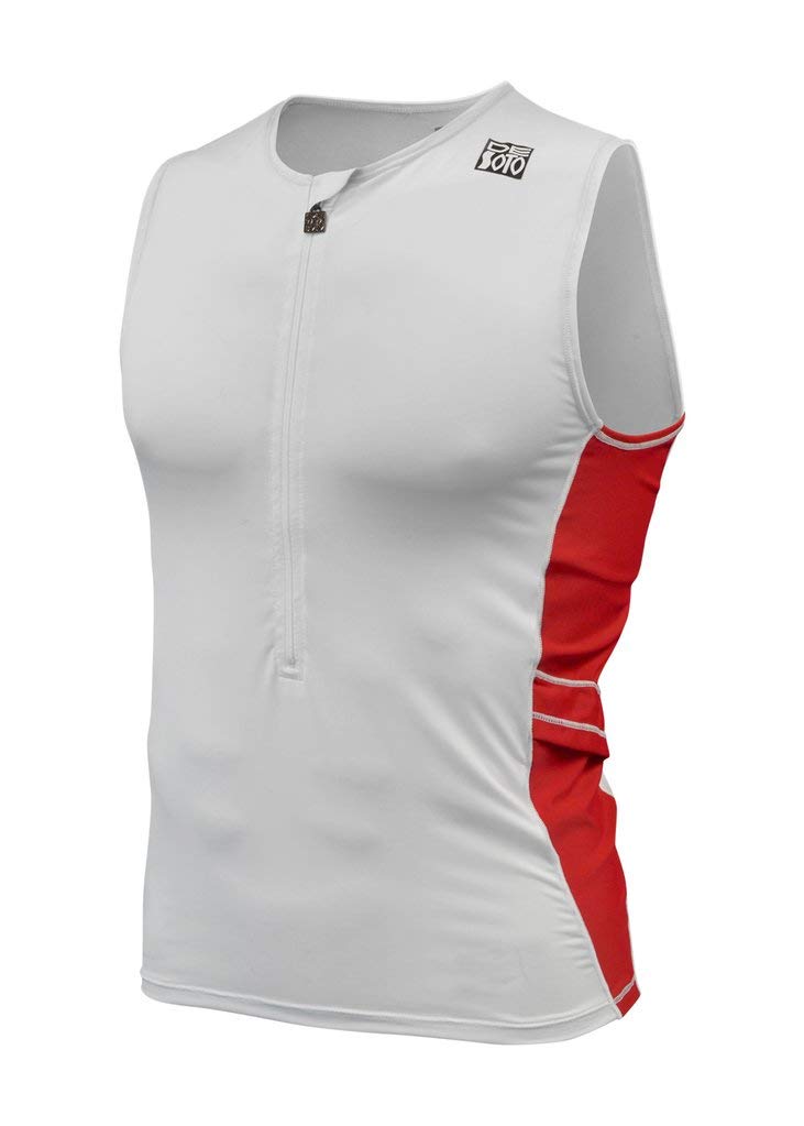 De Soto Skin Cooler Half Zip Tri Top - HSC | Women's Performance Cycling Jersey for Hot Weather | Perfect for Road Biking, Triathlons & Outdoor Sports