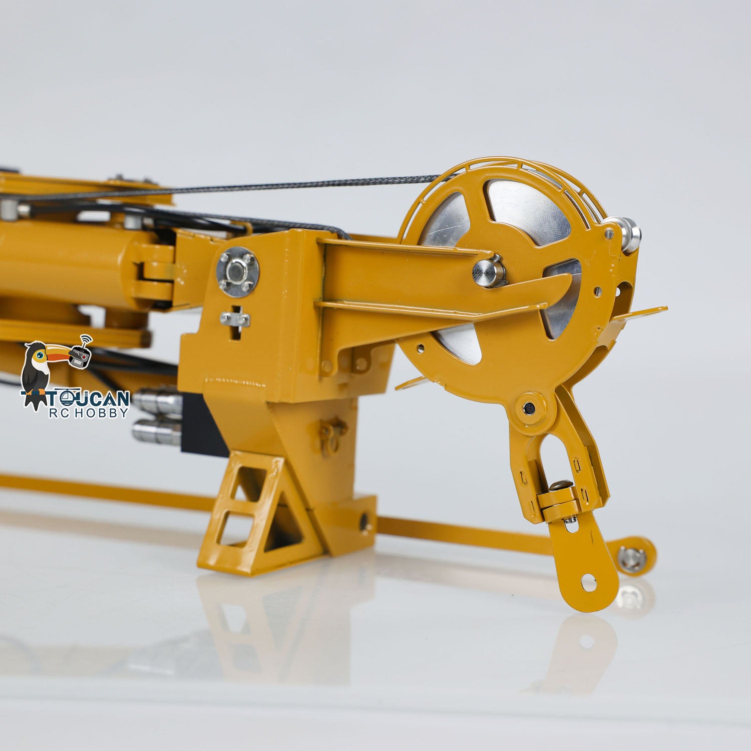 Eyewhale LTM1350 Superlift Y Wings - 1/14 Scale RC Hydraulic Crane Truck Upgrade Parts for DIY Model Building | Perfect for RC Construction Vehicle Enthusiasts & Scale Model Displays
