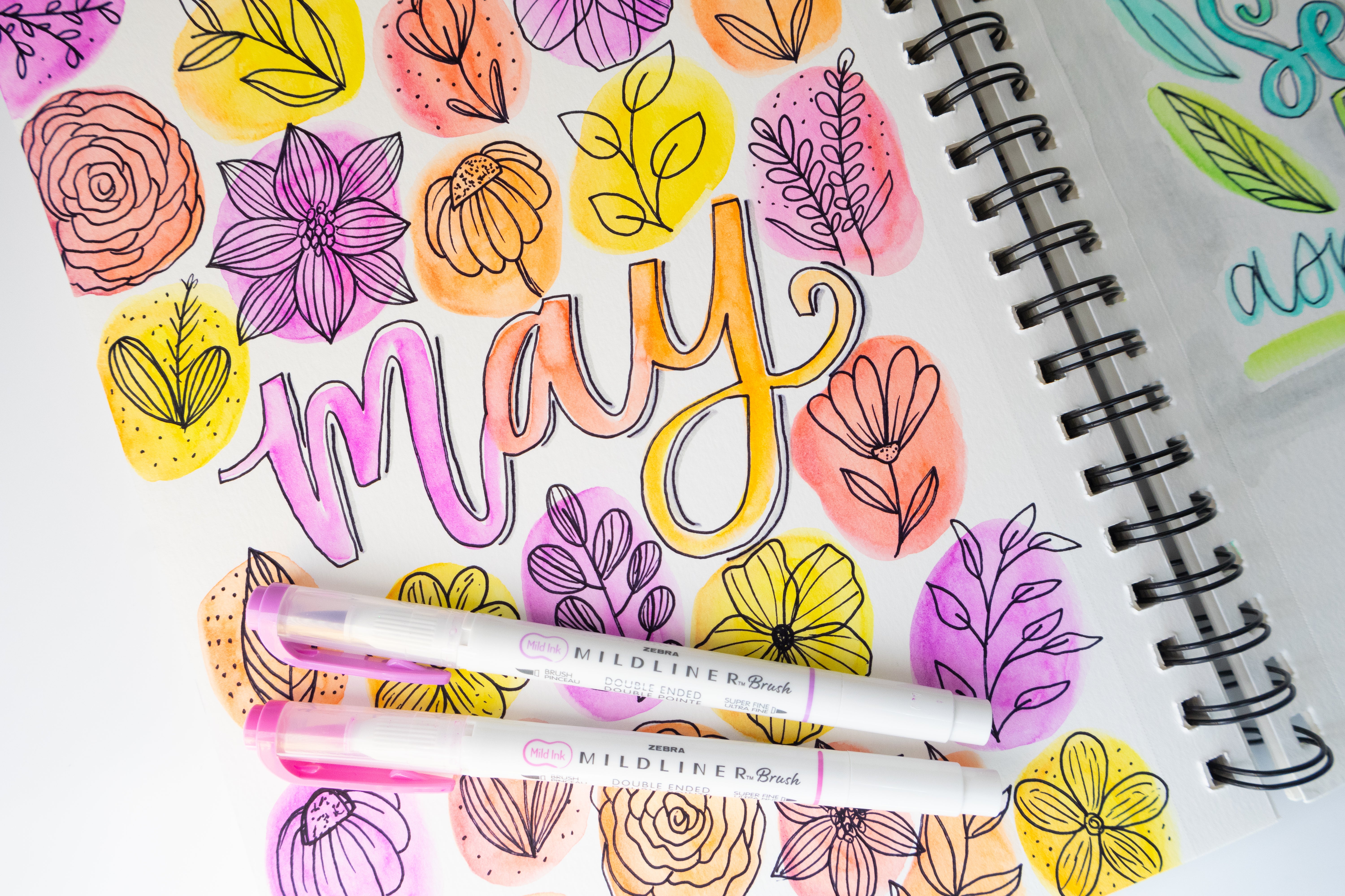 Blended Wonders: Simplified Watercolor Lettering Kit for Journaling & Calligraphy – Perfect for Beginners, DIY Scrapbooking & Creative Gift Ideas